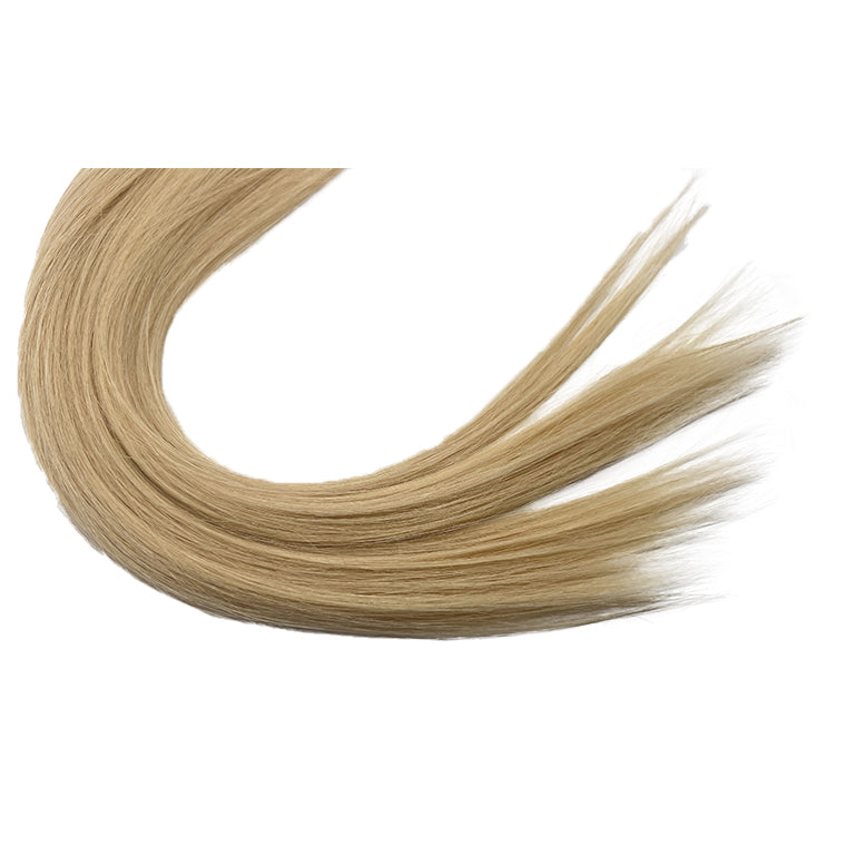 Hairui Human hair extensions and straight hair quality guaranteed tape in hair extensions #613 platinum blonde