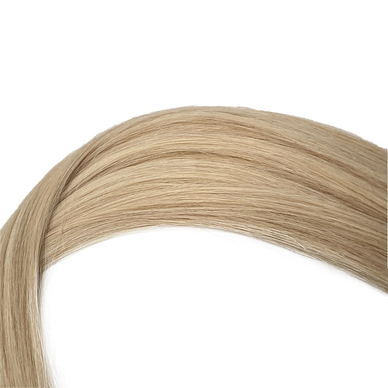 Hairui European human hair extensions #60 white blonde tape in human hair