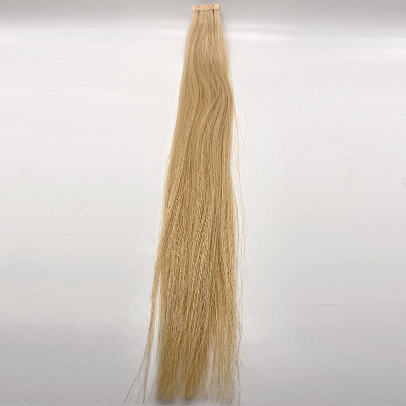 Wende tape hair extension P16/24 blonde mixed hight light remy human hair wholesale