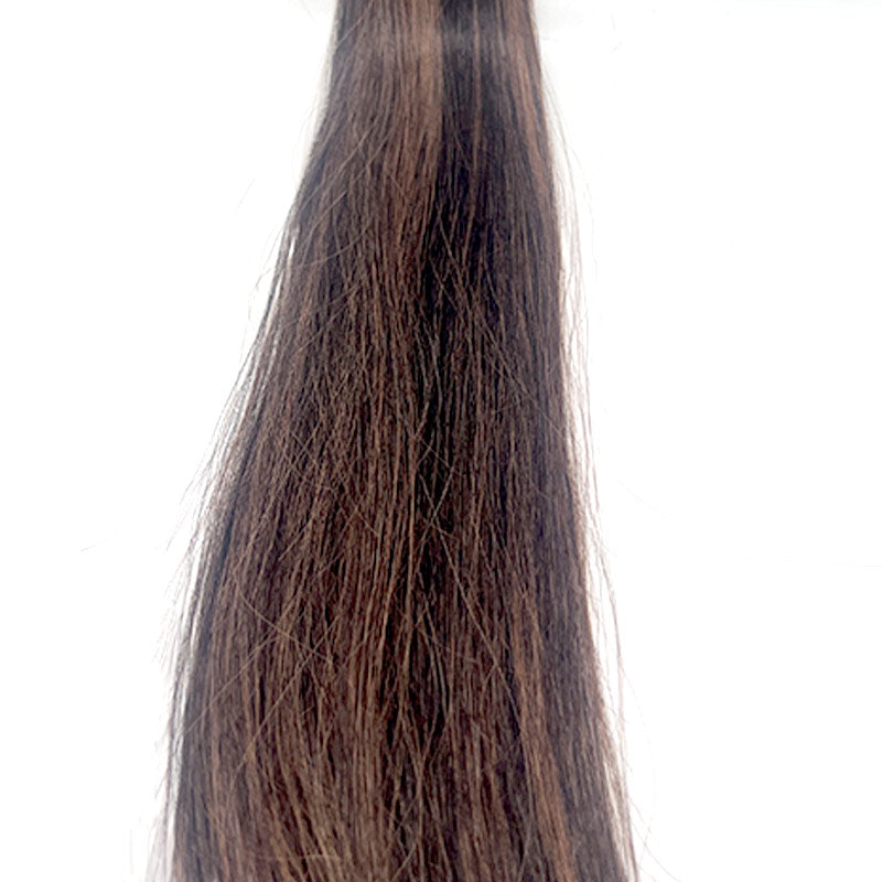 Wende tape hair extension Natural fit P1B/33 natural/spice high light remy hair can be curled