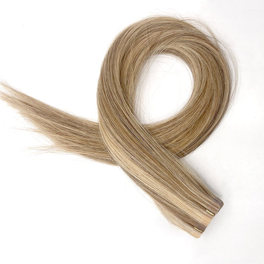 Wende Invisible volume tape hair extension straight remy hair no shedding P8/22/24